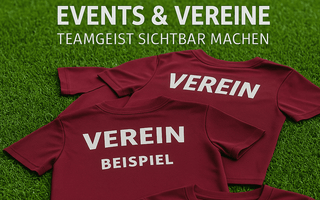 Textildruck für Events & Vereine – Teamgeist sichtbar machen - Picura GmbH