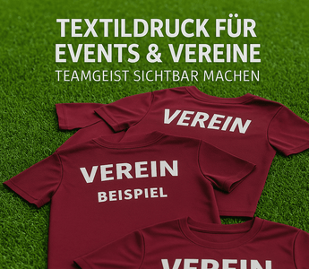 Textildruck für Events & Vereine – Teamgeist sichtbar machen - Picura GmbH