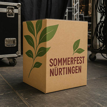 Papphocker bedrucken | Sitzwürfel für Events - Picura GmbH