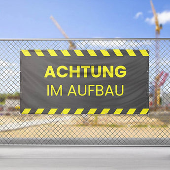 Bauzaunbanner bedrucken | Robuste Werbebanner für Baustellen - Picura GmbH