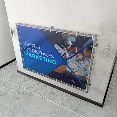 PVC Werbebanner bedrucken | Wetterfeste Banner für Werbung - Picura GmbH