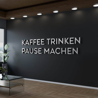 Profilbuchstaben | 3D-Werbebuchstaben - Picura GmbH