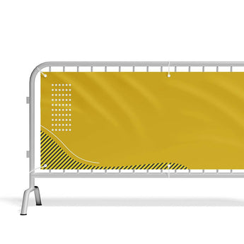 Absperrgitter Banner bedrucken | Werbung auf Absperrgittern - Picura GmbH