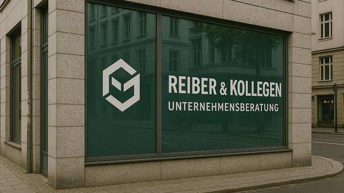 Fensterbeschriftung