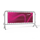 Absperrgitter Banner bedrucken | Werbung auf Absperrgittern - Picura GmbH