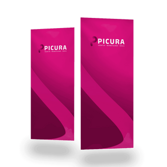 Ersatzdruck für Roll-Ups | Maßgeschneiderte Werbebanner - Picura GmbH