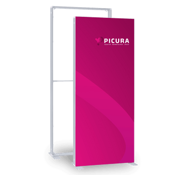 Textilspannrahmen bedrucken | Flexible Werbesysteme - Picura GmbH