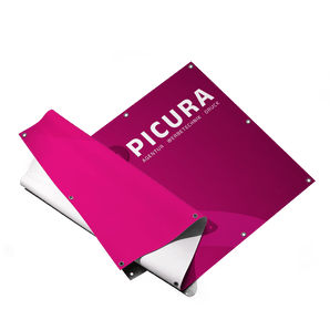 PVC Werbebanner bedrucken | Wetterfeste Banner für Werbung - Picura GmbH