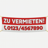 ZU VERMIETEN Werbebanner Banner