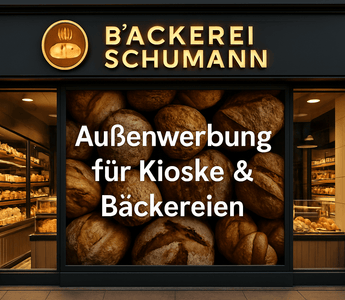 Außenwerbung für Kioske &amp; Bäckereien – Kleine Flächen, große Wirkung - Picura GmbH