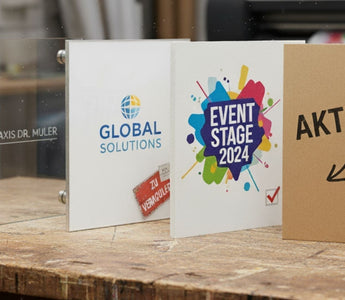 Das richtige Material für Werbeschilder