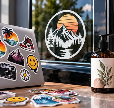 Sticker, Aufkleber, Etikett: Wo liegt eigentlich der Unterschied?