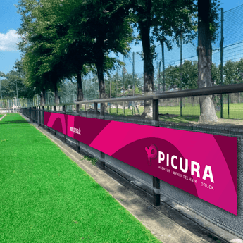 Bandenbanner bedrucken | Werbebanner für Sport & Events - Picura GmbH