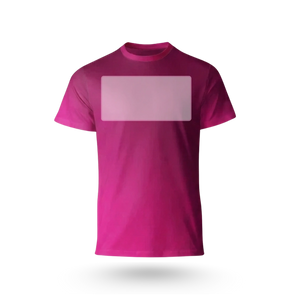 T-Shirt bedrucken – Brustbereich Vorderseite