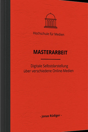 Diplomarbeit & Masterarbeit drucken und binden