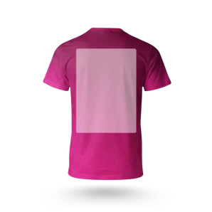 T-Shirt bedrucken – Vollflächig Rückseite