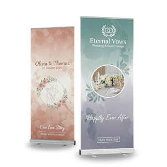 Gepolsterte schwarze Transporttasche für Werbedisplay