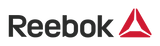 Referenz der Picura GmbH – Das Reebok Logo in Schwarz mit dem markanten roten Delta-Symbol auf transparentem Hintergrund, umgesetzt als Projekt für hochwertige Markenpräsentation und Werbetechnik.