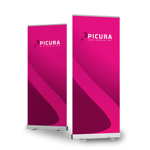 Roll Up Banner Frontansicht