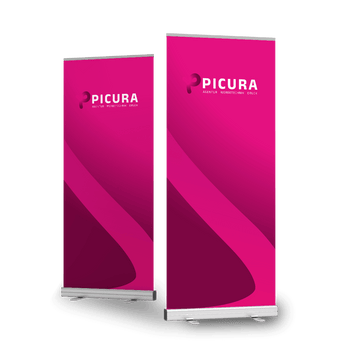Roll Up Banner Frontansicht