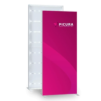 Textilspannrahmen mit LED (Lightbox) bedrucken - Picura GmbH