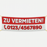 ZU VERMIETEN Werbebanner Banner