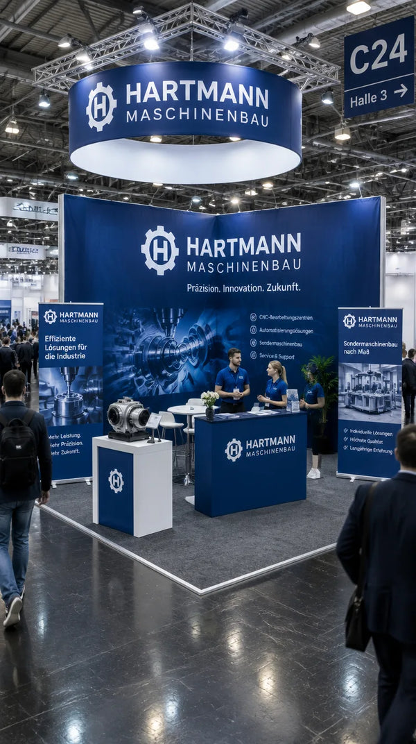 Messestand komplett