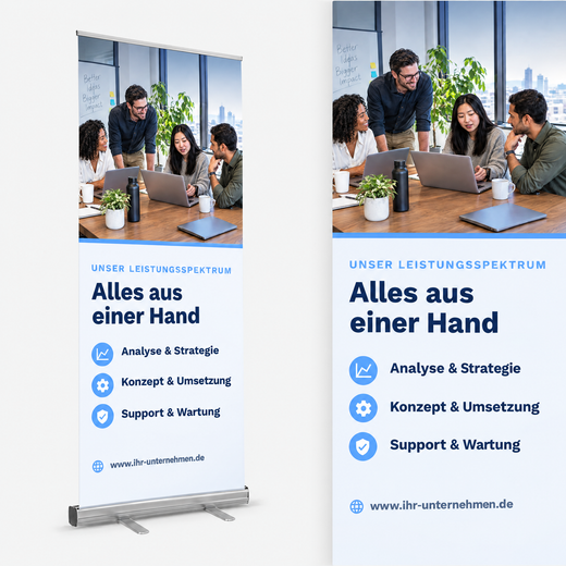 Roll Up Leistungen