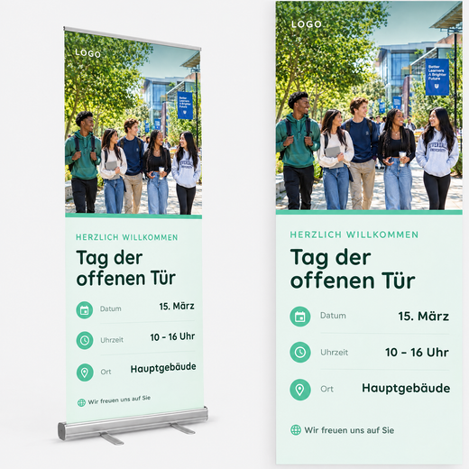Roll Up Tag der offenen Tür