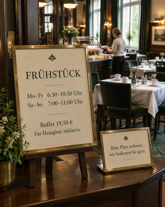 Menüboards & Aufsteller