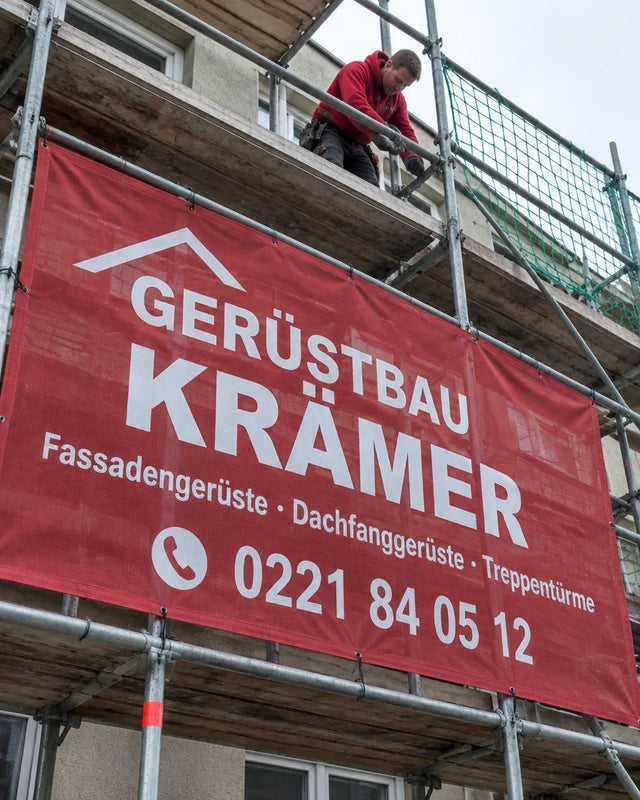 Gerüstbanner & Netze