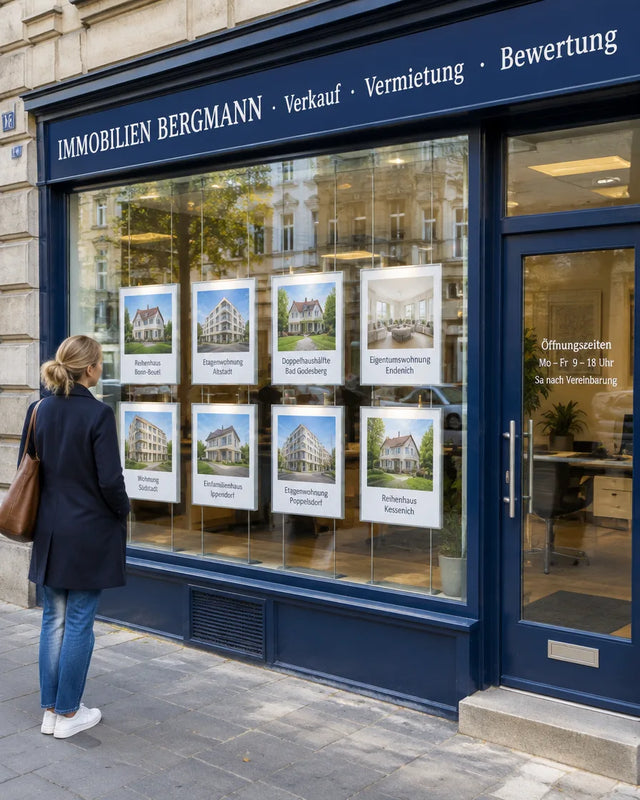 Schaufenster & Beschriftung
