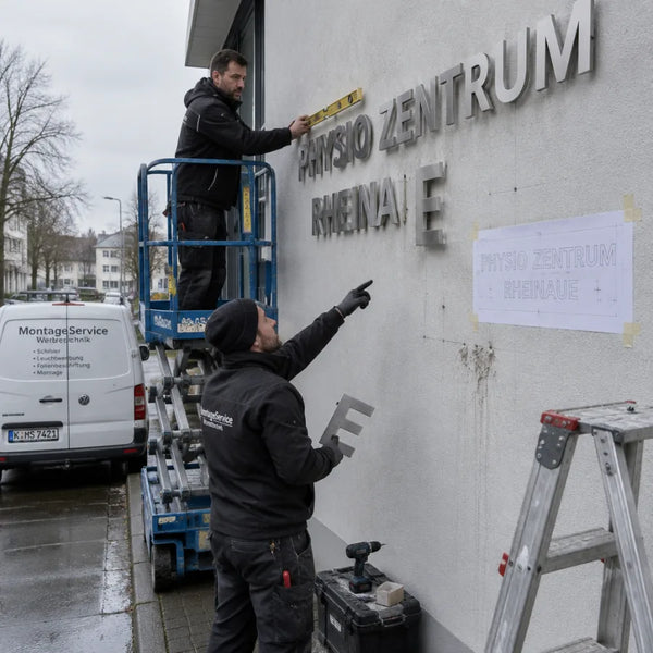 Montage vor Ort
