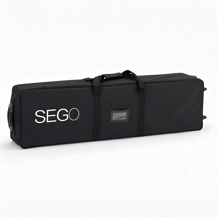 Geschlossene Transporttasche des SEGO-Lightbox-Systems